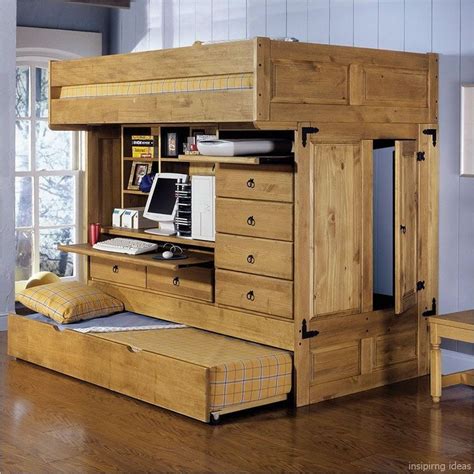 Bunk Bed Computer Desk | Foter