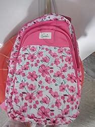 Genie Camellia School Bag for Girls, 17 inch Backpack for Women, 3 ...