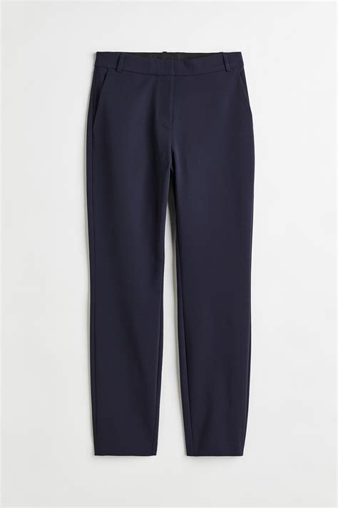 Slacks - Navy blue - Ladies | H&M US