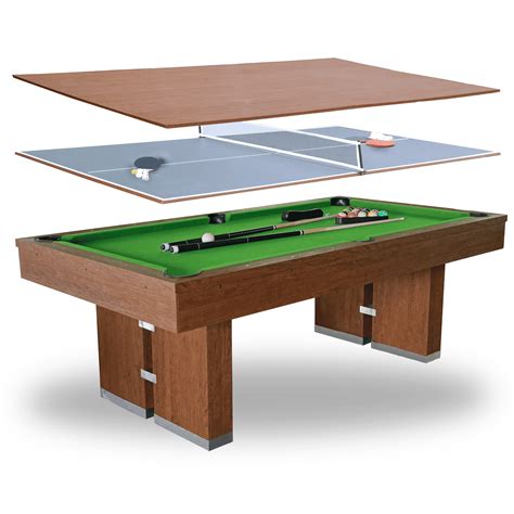 Freetime Fun 7 FT 3 in 1 Multi Game Pool Table with Dining Top Pool ...