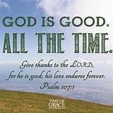 God is Good All the Time