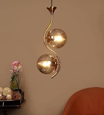 Buy ELIANTE Aunque Gold Iron Hanging Light Vintage Decorate Hanging ...