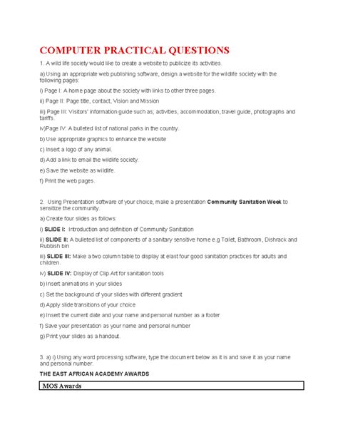 Image result for Computer Practical Questions for Class 9