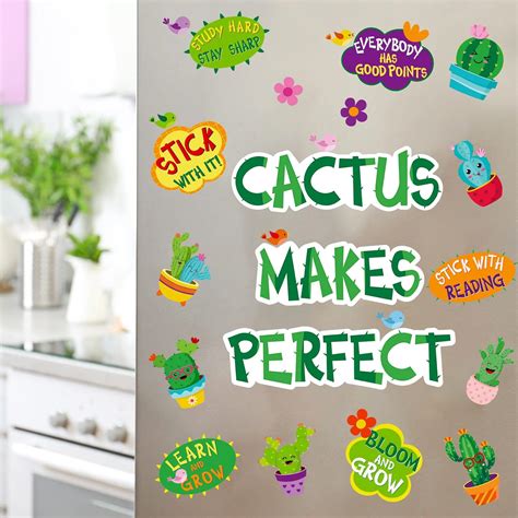 Sepamoon 63 Pcs Cactus Bulletin Board Cactus Bulletin Board India | Ubuy