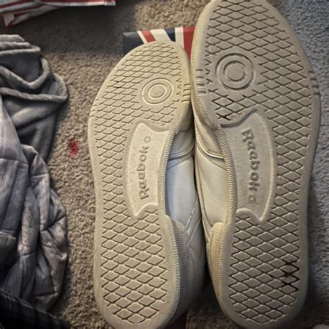 Reliable shoes Reeboks Worn but still in very usable... - Depop