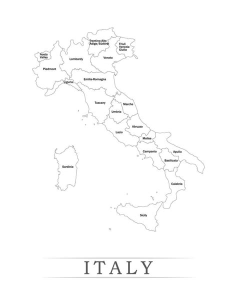 Italy County Map 的图像结果