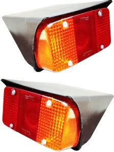 Apsmotiv Tail Lights Assembly 12V Set Suitable For Mahindra Universal ...