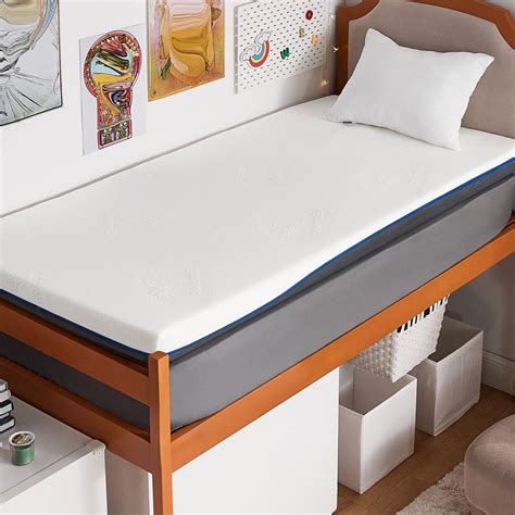 Buy Bedsure 4 inch Memory Foam Mattress Topper - Twin Extra Long S ...