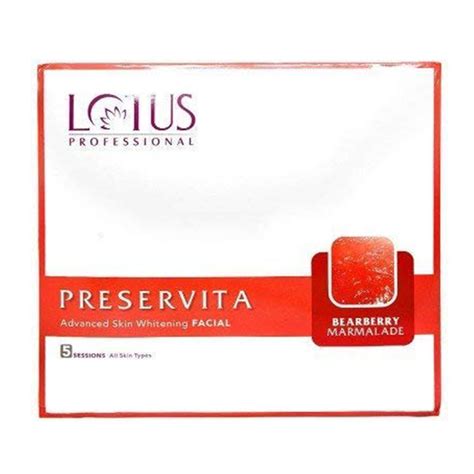 Buy Lotus Professional Preservita Advanced Skin Whitening Facial Kit ...
