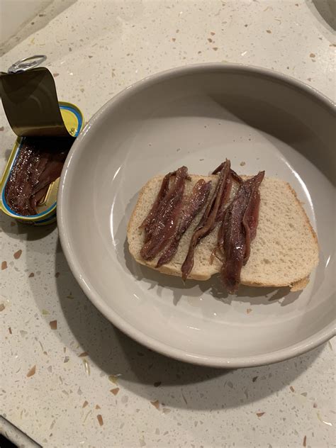 I anticipate this post being polarizing…but hear me out. 6 anchovies is 35 calories, slice of ...