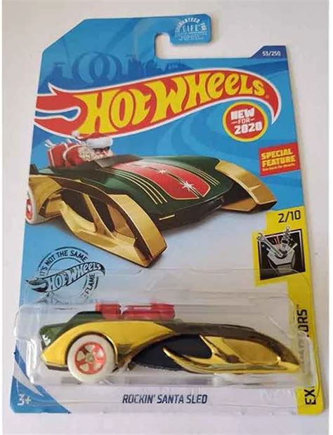 ماکت فلزی ماشین هات ویلز 1/64 Hot wheels Rockin Santa Sled