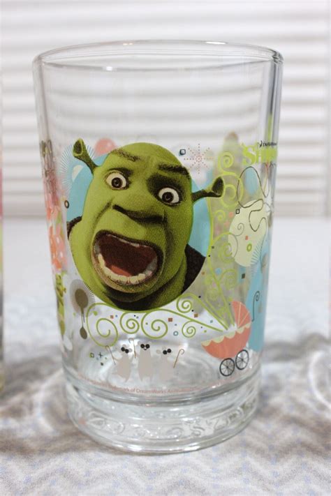 Shrek McDonalds Glasses, Shrek the Third, Set of 3 | #4683901113