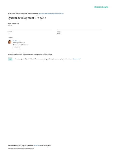 Image result for System Development Life Cycle PDF