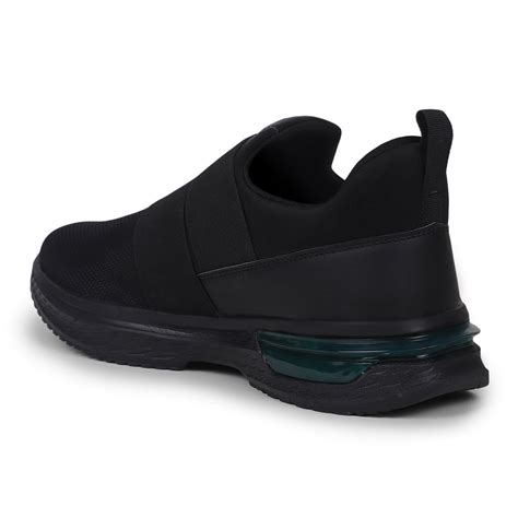 Buy Force 10 Men's Black Slip-on Walking Shoes BLAKES-2E