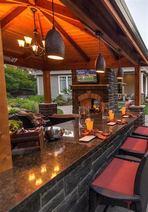 Start your outdoor kitchen design by making a list of must-have items ...