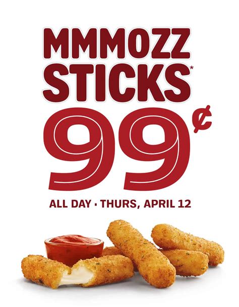 Sonic Mozzarella Sticks