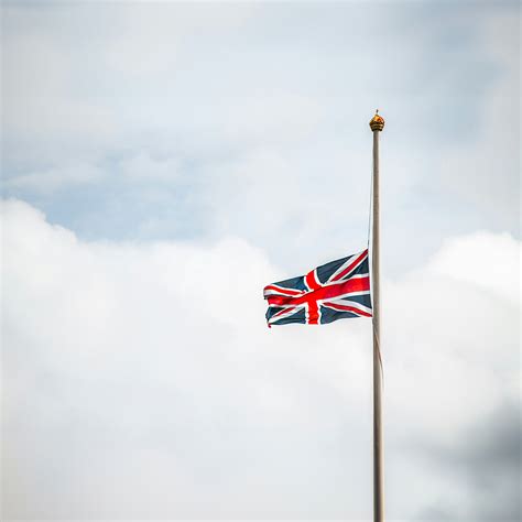 Why are flags half mast UK? - Hampshire Flag Company