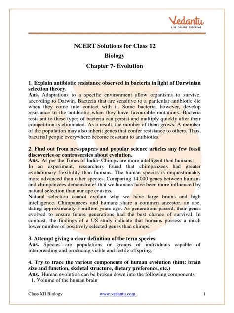 Image result for Class 12 Evolution