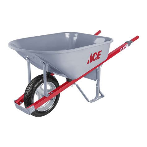 Ace Steel Contractor Wheelbarrow - Ace Hardware