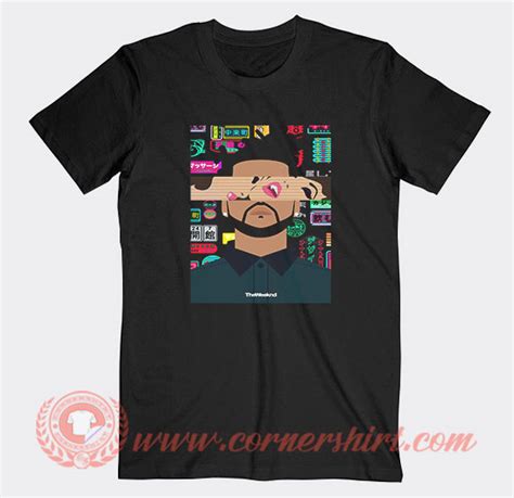 Buy The Weeknd Kiss Land Tour T-Shirts | Cornershirt.com