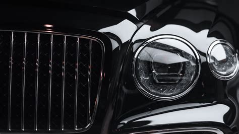 Wallpaper car, headlight, black, front view, close-up hd, picture, image