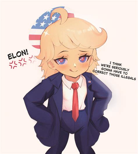donald trump (real life) drawn by miltaire94 | Danbooru