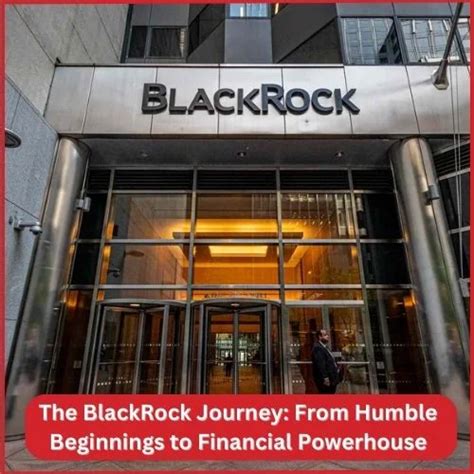 The BlackRock Journey: From Humble Beginnings to Financial Powerhouse