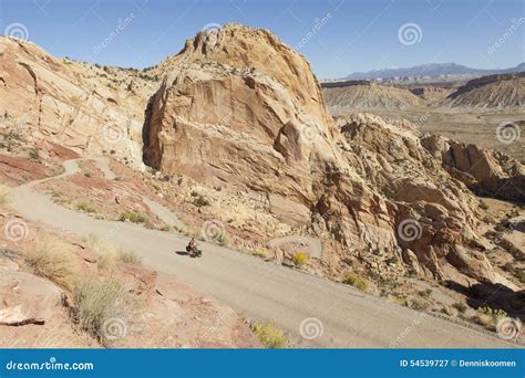 Burr Trail Road editorial photography. Image of desert - 54539727