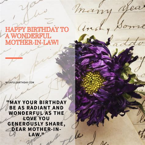 60+ Happy Birthday Mother In Law Quotes, Wishes, Images - Wishful Birthday
