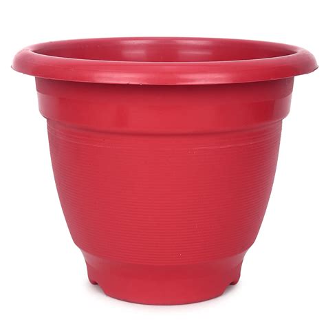 JOREN Heavy Plastic Flower/Gamla/Planter/Pot Plastic Vase 10*4 : Amazon ...