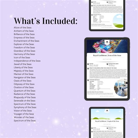 Royal Caribbean Cruise Line Ship Quote Cards Kit, Royal Caribbean ...