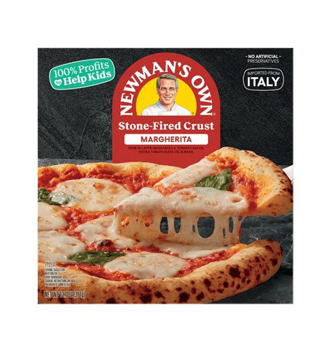 Paul Newman Pizza Newman's Own Finds Purposeful Pizza Tastes Better