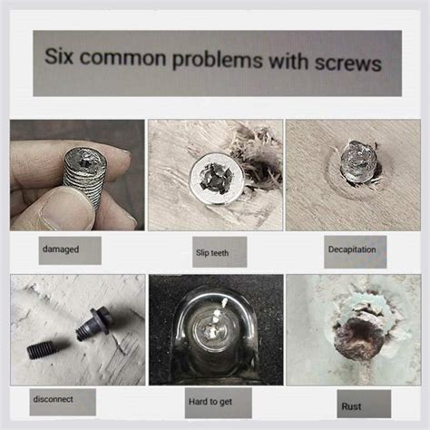 Buy Szliyands (2 sets) Damaged Screw Extractor Kit and Stripped Screw ...