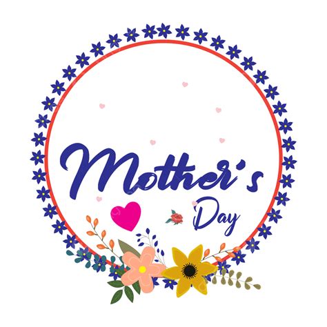 Mothers Day Frame, Happy Mothers Day, Hearts Of Love, Mother PNG and ...