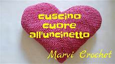 cuscino cuore uncinetto tutorial cuscino cuore uncinetto crochet pillow cuscino cuore uncinetto tutorial cuscino cuore uncinetto crochet pillow
