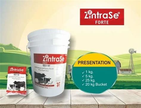 Zintrase Forte Cattle Feed Supplement Manufacturer from Pune