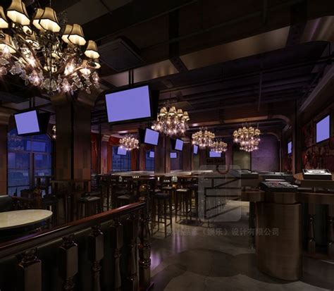蓝色氛围灯下酒吧一角 装满酒水的酒柜高清图片下载-正版图片500115871-摄图网