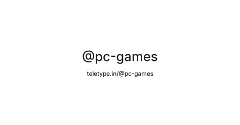PC games — Teletype