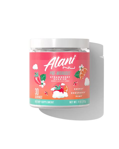 Pre-Workout - Strawberry Sunrise - Alani Nu