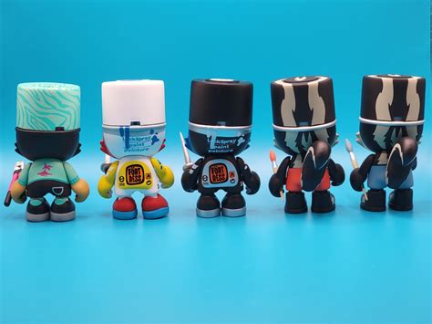 Superplastic Kranky Series 1 Full Set* of 18 Designer Toy Figures Janky Guggimon | eBay
