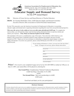 Fillable Online uky Educator Supply and Demand Survey - uky Fax Email ...