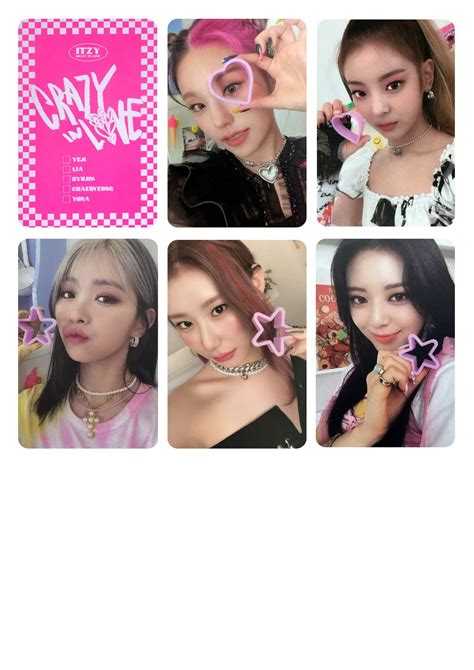 Itzy photocards | Photo cards, Itzy, Photocard