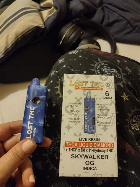 Lost THC thc6000 6g vape (is it legit?) : r/altcannabinoids