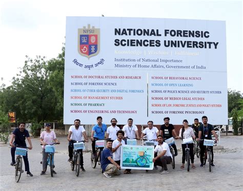 School of Forensic Science, Students' Welfare Committee and NSS Unit of ...