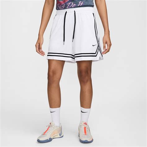 Women's White Basketball Shorts. Nike ID