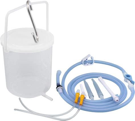 Buy TopQuaFocus Enema Bucket Kit Plastic Enema Bucket for Cover Colon ...
