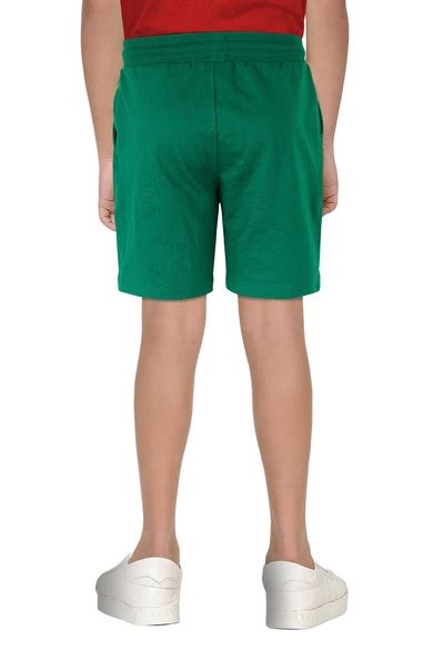 Buy Boys Green Contemporary Fit Graphic Print Shorts Online - 549967 ...