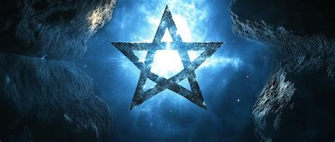 Estrella de israel de 6 puntas star of david | Premium AI-generated image