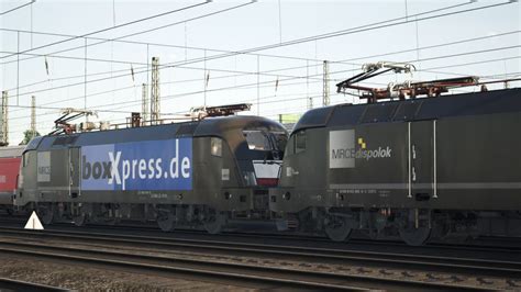 BR 185 Rail4Chem + BR 182 Triple Panto + boxXpress - Train Sim Community