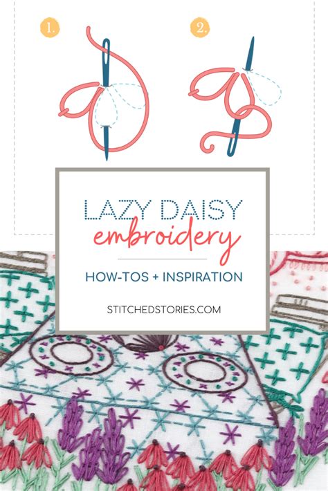 Image result for Lazy Daisy Embroidery Tutorials